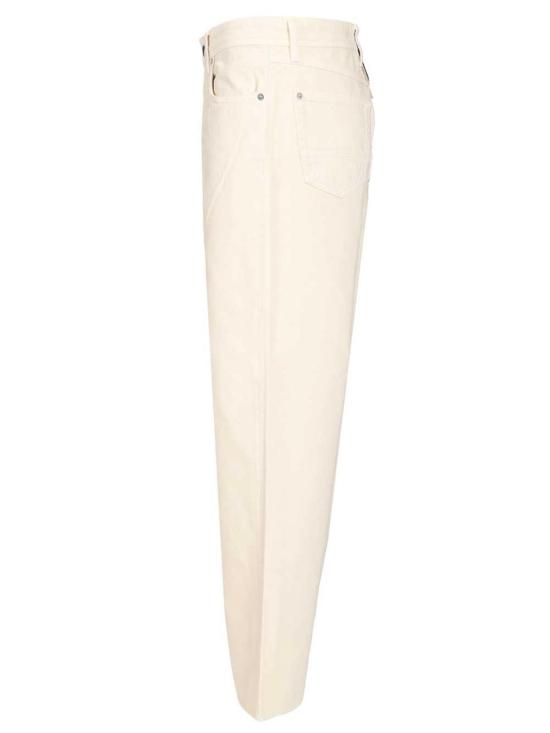 26SS 스톤 아일랜드 스트레이트 팬츠 J100006S0J24V0093 White - STONE ISLAND