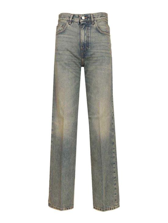 26SS 하이쿠레 스트레이트 팬츠 HEW03330DF180L0914 Light Blue