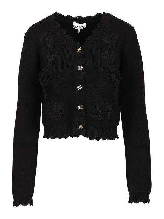 26SS 가니 가디건 A1070050099 Black
