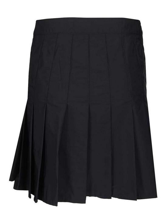 26SS 버버리 플리츠 스트레치 나일론 미니 스커트 8116189 Blue - BURBERRY