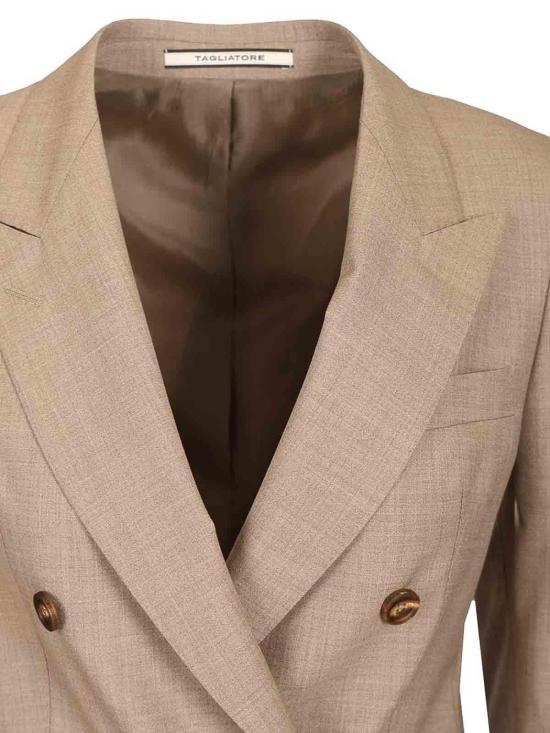 26SS 딸리아토레 수트 자켓 TPARIGI10BAD520060T3084 Brown - TAGLIATORE