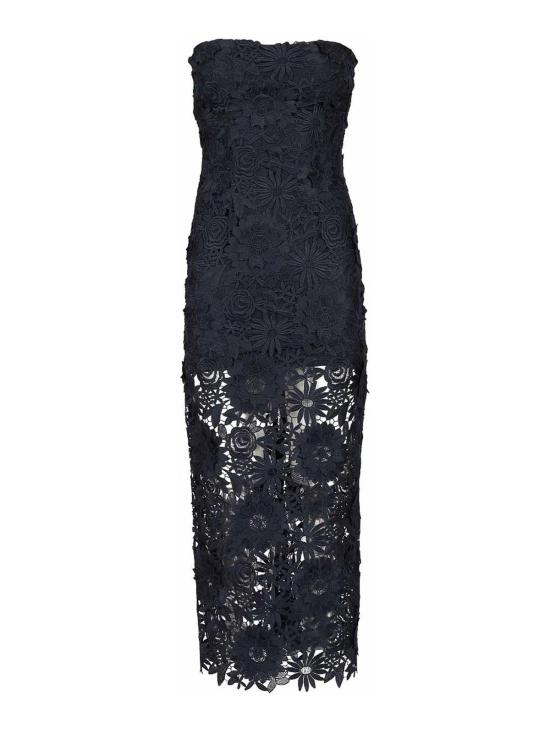 25FW 로테이트 바이 크리스텐슨 미디 스커트 1150271725BCR18221725 Blue