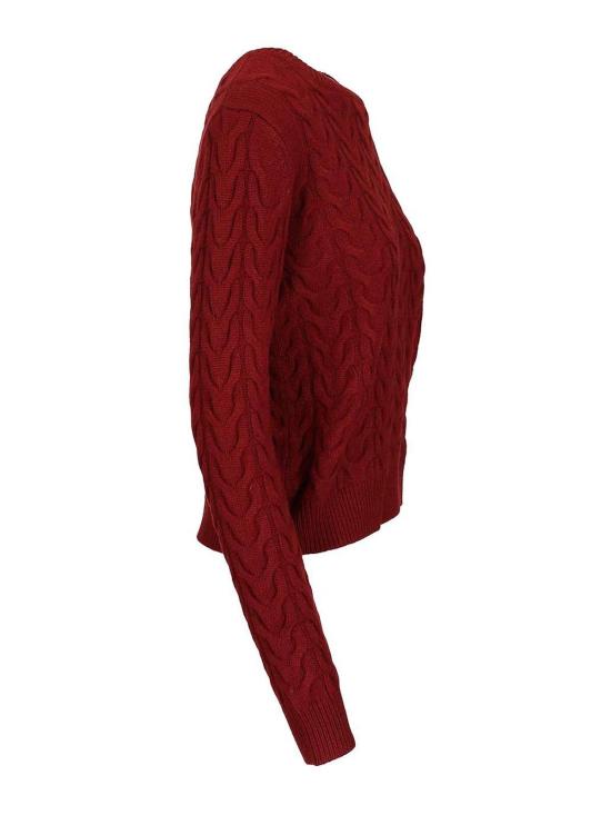 25FW 막스마라 긴팔 티셔츠 252137000000000 Red - MAX MARA