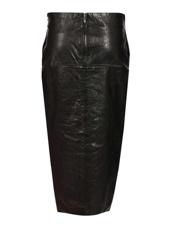 26SS 릭 오웬스 롱 스커트 RP01F6385LBE09 Black - RICK OWENS