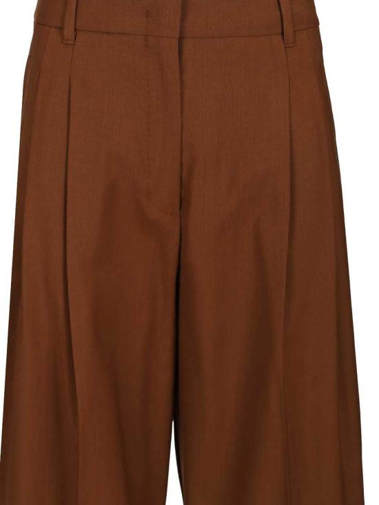 26SS 막스마라 스튜디오 스트레이트 팬츠 261613000000000 Brown - MAX MARA STUDIO