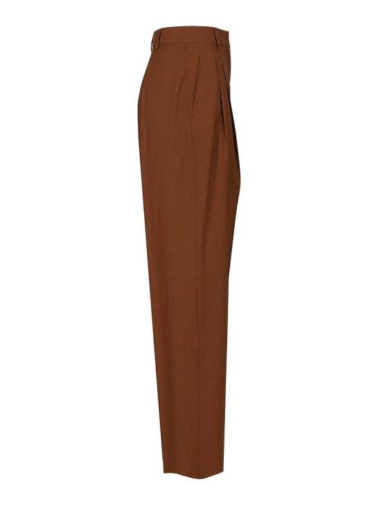 26SS 막스마라 스튜디오 스트레이트 팬츠 261613000000000 Brown - MAX MARA STUDIO