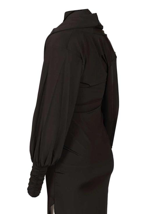 26SS 로테이트 바이 크리스텐슨 미디 스커트 115255000000 Black - ROTATE BY BIRGERCHRISTENSEN