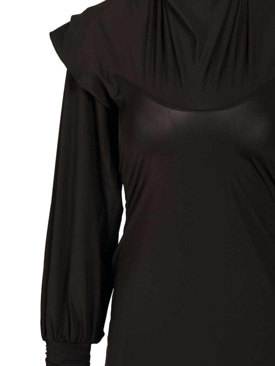 26SS 로테이트 바이 크리스텐슨 미디 스커트 115255000000 Black - ROTATE BY BIRGERCHRISTENSEN