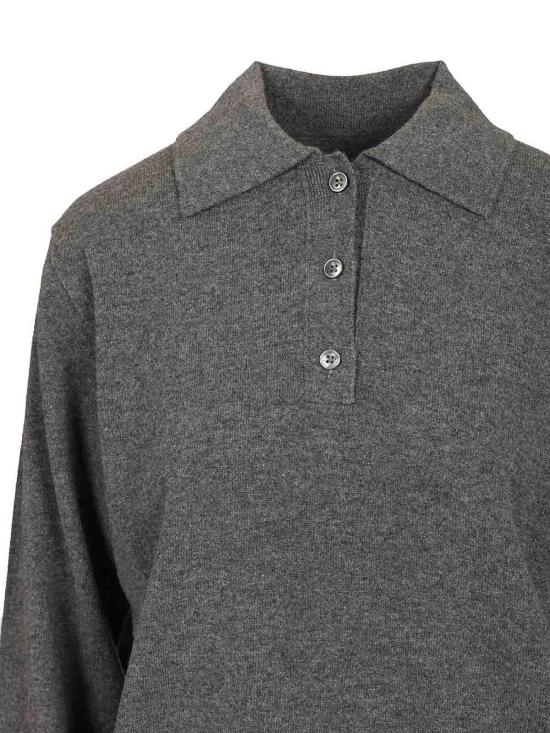 26SS 마르지엘라 폴로 니트 톱 S51GL0068M13225859M Grey - MAISON MARGIELA