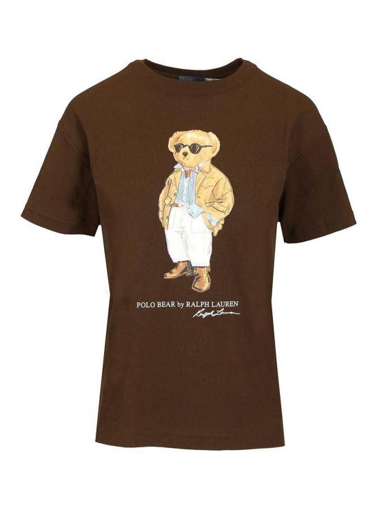 26SS 폴로 랄프로렌 반팔 티셔츠 211A96599001 BROWN