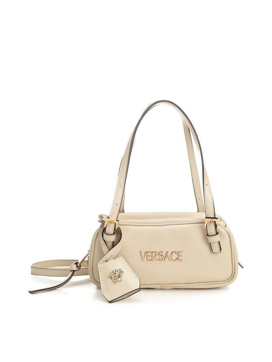 26SS 베르사체 VERSACE TAG 나파 미니 볼링백 10191781A131711YD7V Beige