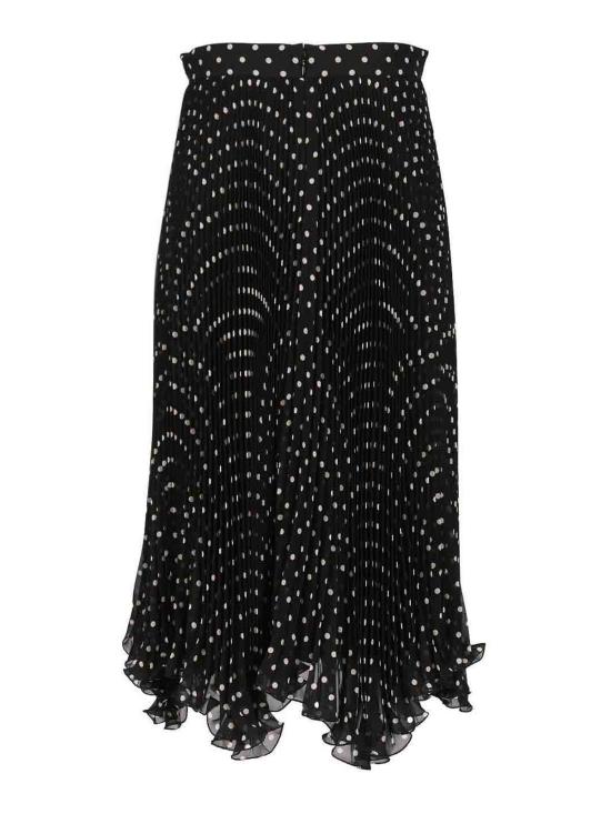 26SS 발렌티노 가라바니 미디 스커트 8B3RAEL59ABTB1 Black - VALENTINO GARAVANI