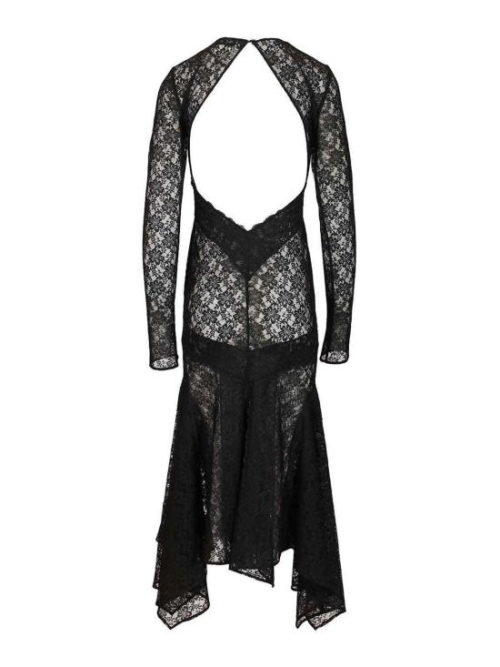 26SS 디 아티코 미디 스커트 260WCW00258PPE001AA100 Black - THE ATTICO