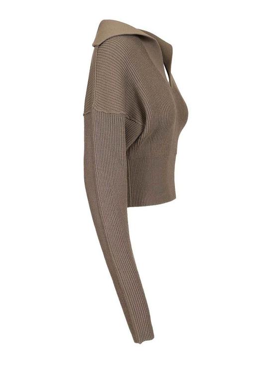 26SS 릭 오웬스 긴팔 티셔츠 RP01F6634KWVH34 Beige - RICK OWENS