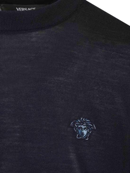 26SS 베르사체 스웨터 10218661A161691UF50 Blue - VERSACE