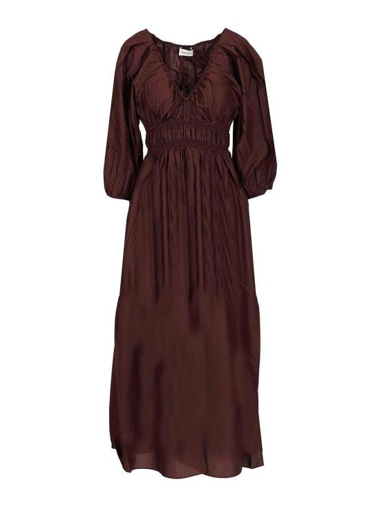 26SS 마토 미디 스커트 SPBDRPLAUB Dark Red