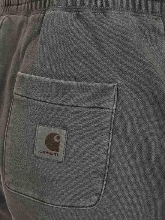 26SS 칼하트 넬슨 스웨트 쇼츠 I03013089GD Black - CARHARTT