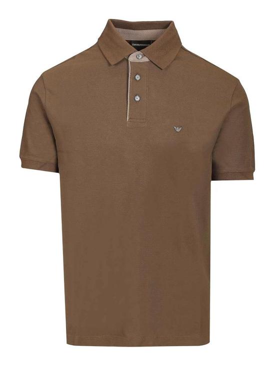 26SS 엠포리오 아르마니 폴로 티셔츠 EM005251AF10497U6200 Beige