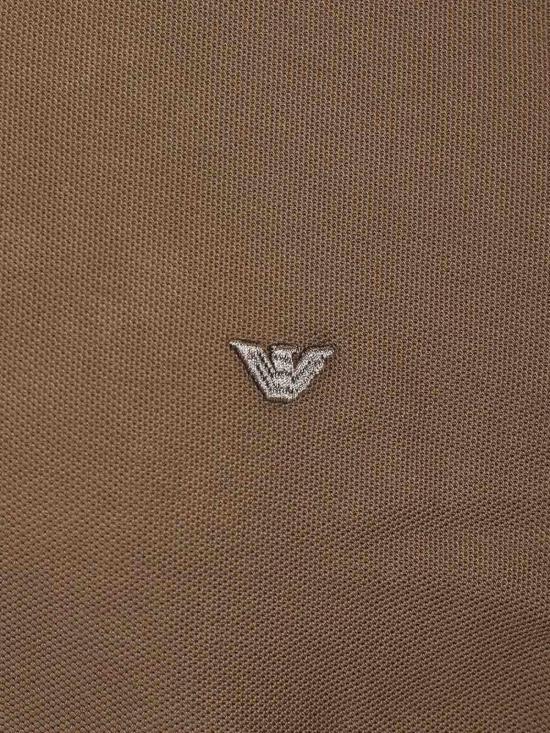 26SS 엠포리오 아르마니 폴로 티셔츠 EM005251AF10497U6200 Beige - EMPORIO ARMANI