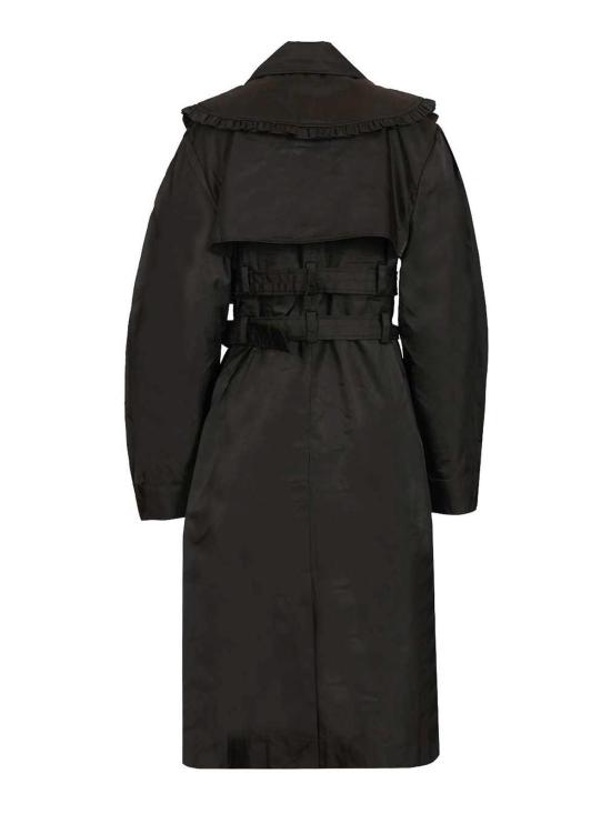 26SS 가니 트렌치 코트 A1010075099 Black - GANNI