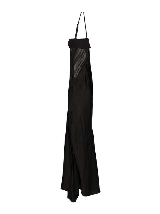 26SS 릭 오웬스 롱 원피스 RP01F6504JSVSN09 Black - RICK OWENS