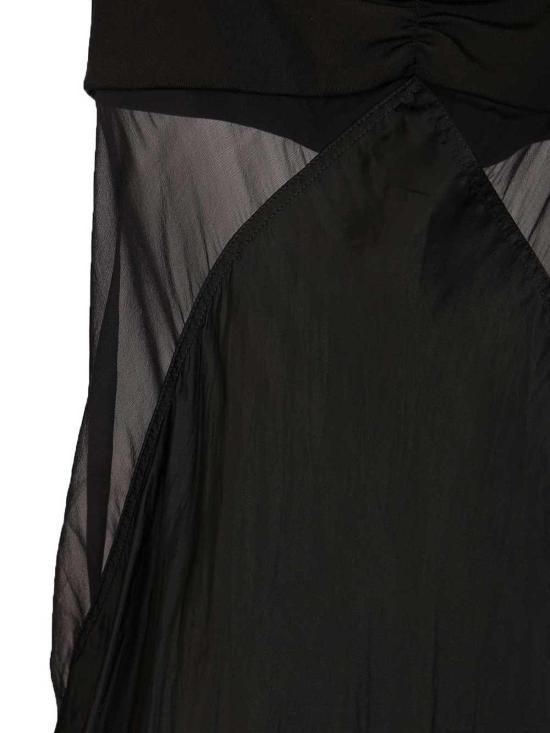 26SS 릭 오웬스 롱 원피스 RP01F6504JSVSN09 Black - RICK OWENS