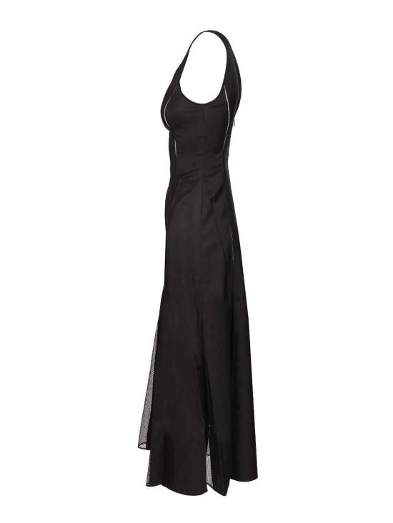 26SS 루루 스튜디오 미디 스커트 IRAKA01BLACK Black - LOULOU STUDIO