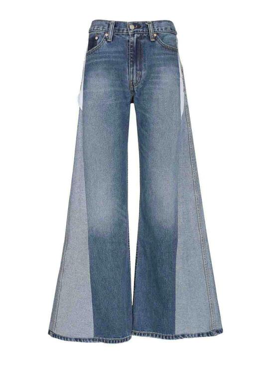 26SS 이엘브이 데님 스트레이트 팬츠 100920103MIDBLUE Blue