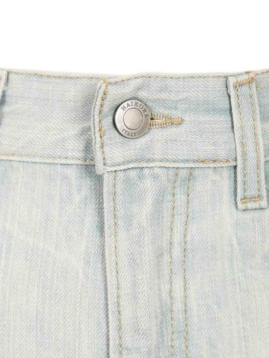 26SS 하이쿠레 스트레이트 팬츠 HEW03351DF193L0920 Light Blue - HAIKURE