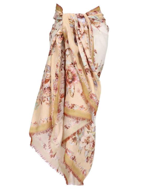 26SS 짐머만 미디 스커트 2978XC26A2IVF Multicolour - ZIMMERMANN