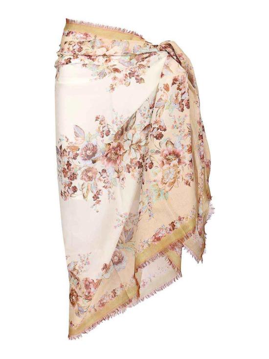 26SS 짐머만 미디 스커트 2978XC26A2IVF Multicolour