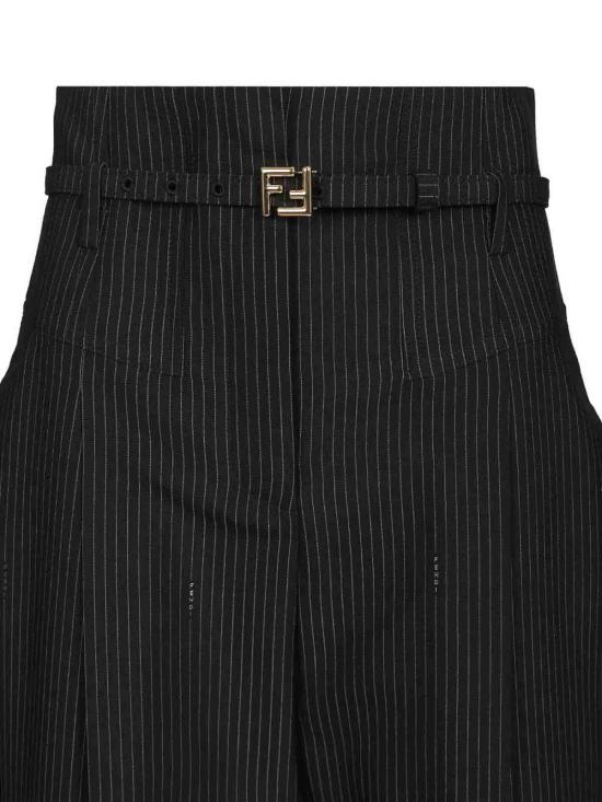 26SS 펜디 핀스트라이프 울 팬츠 FR6673AW7IF0QG3 - FENDI