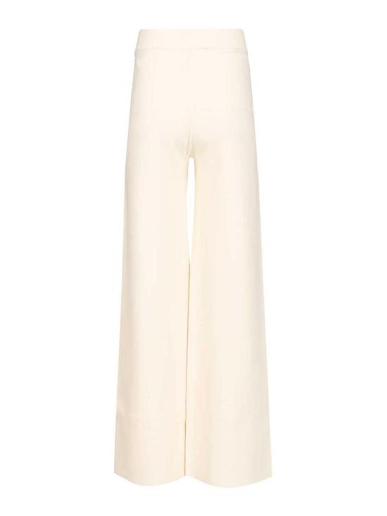 26SS 막스마라 스튜디오 스트레이트 팬츠 261633000000000 White - MAX MARA STUDIO