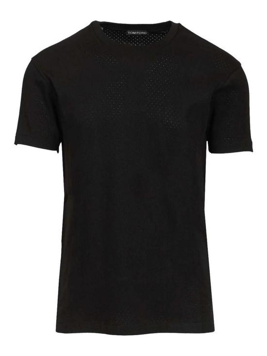 26SS 톰포드 반팔 티셔츠 JCS032JMC111NAA Black