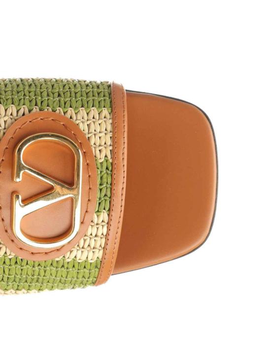 26SS 발렌티노 가라바니 뮬/슬리퍼 8W2S0LT0IPLDAG Green - VALENTINO GARAVANI