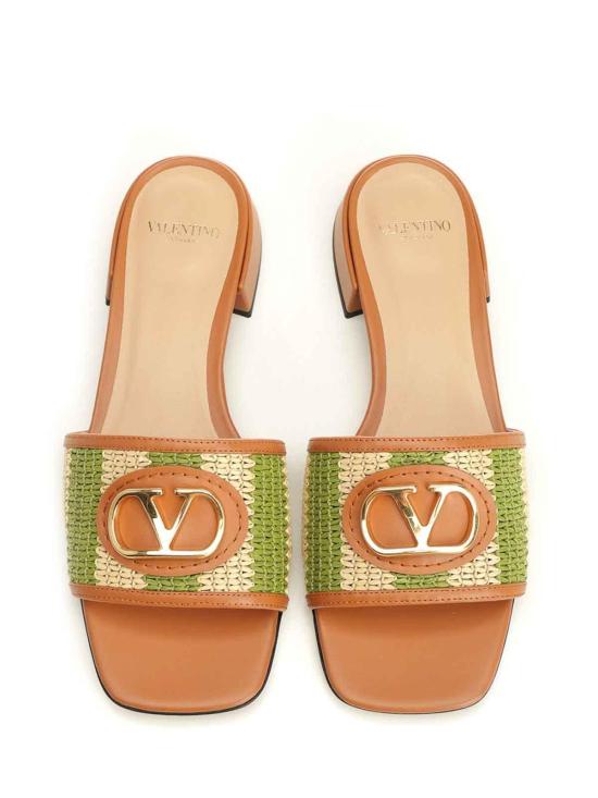 26SS 발렌티노 가라바니 뮬/슬리퍼 8W2S0LT0IPLDAG Green - VALENTINO GARAVANI