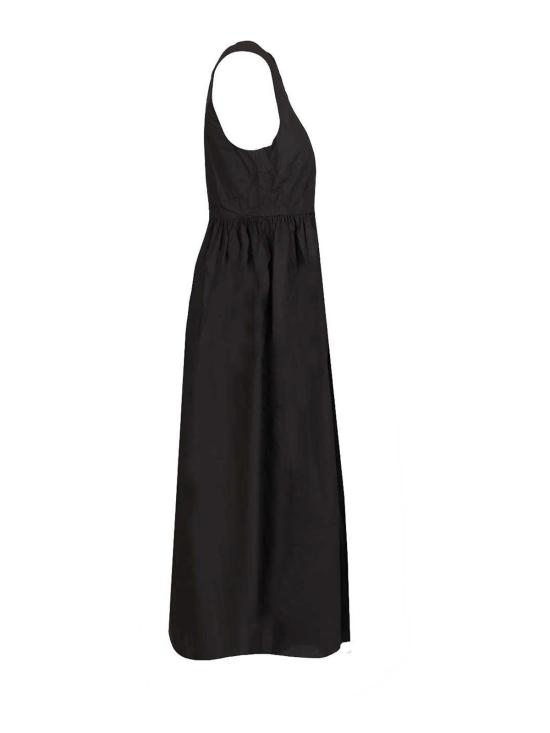 26SS 마토 롱 원피스 DUSDRBLK Black - MATTEAU