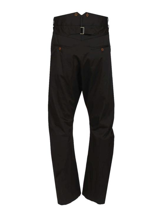 26SS 비비안웨스트우드 팬츠 2F010022W01CCN401 Black - VIVIENNE WESTWOOD