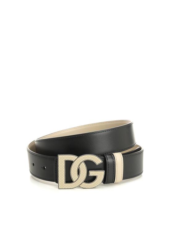 26SS 돌체앤가바나 가죽 벨트 BC4966AZ3458B946 Black