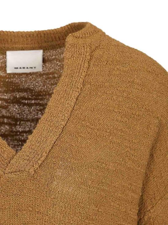 26SS 이자벨마랑 스웨터 25EPU0679HAC2L02H50BZ Brown - ISABEL MARANT