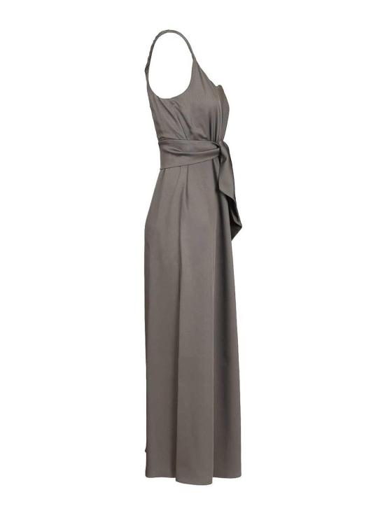 26SS 엠포리오 아르마니 롱 원피스 EW003317AF20495U8150 Grey - EMPORIO ARMANI