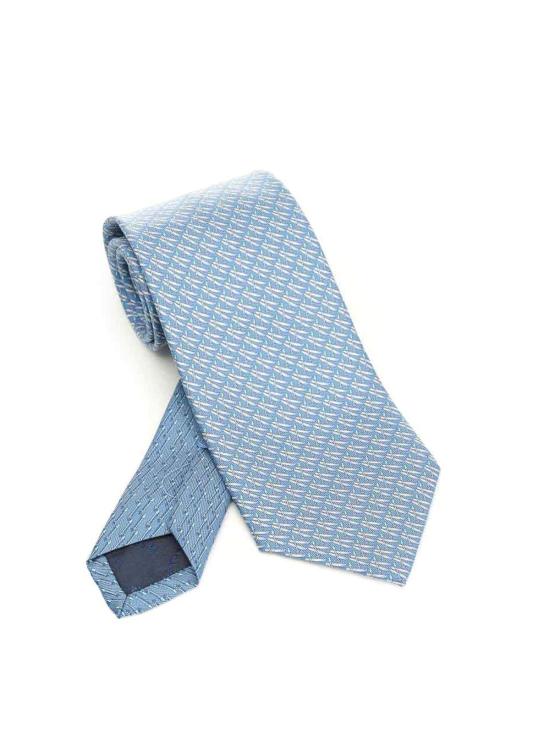 26SS 살바토레 페라가모 넥타이 351365000000000 Light Blue