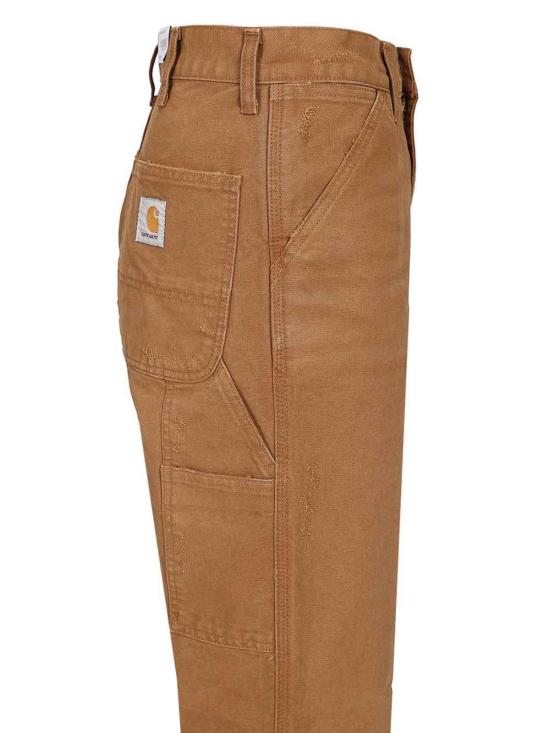 26SS 칼하트 싱글 니 팬츠 I036276HZB732 Brown - CARHARTT