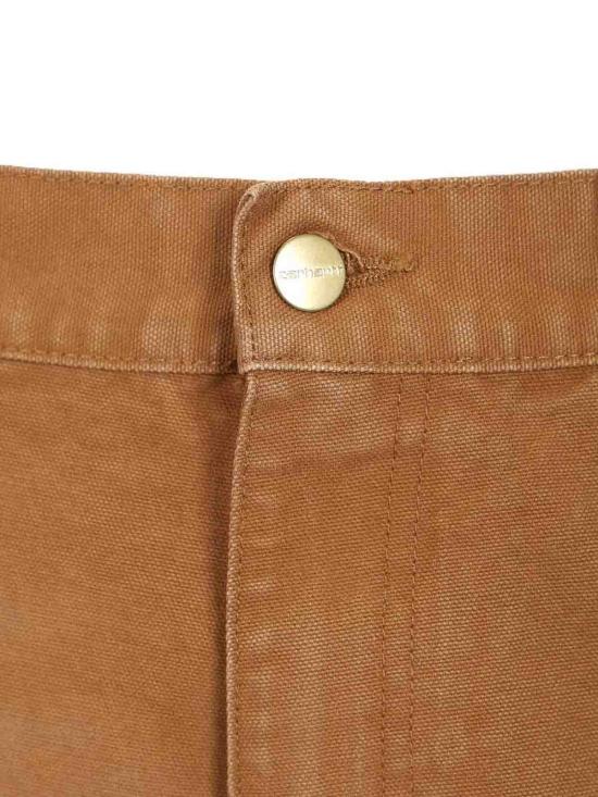 26SS 칼하트 싱글 니 팬츠 I036276HZB732 Brown - CARHARTT