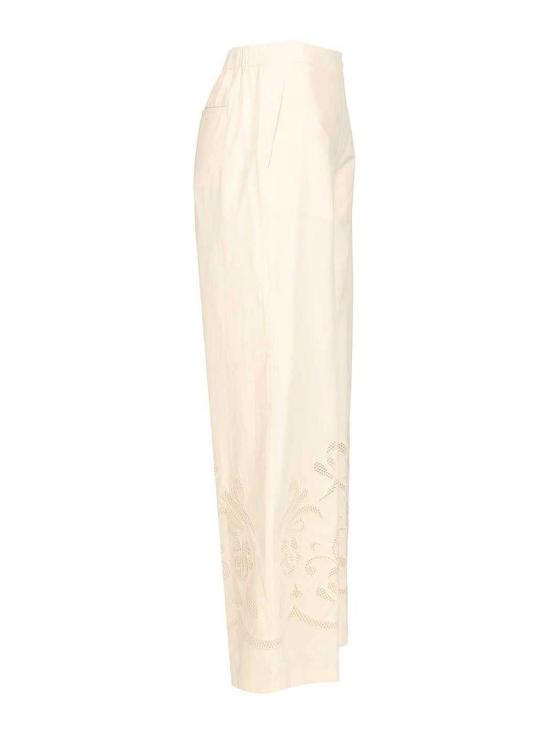 26SS 포르테포르테 팔라초 팬츠 14601F49A0038 White - FORTE FORTE