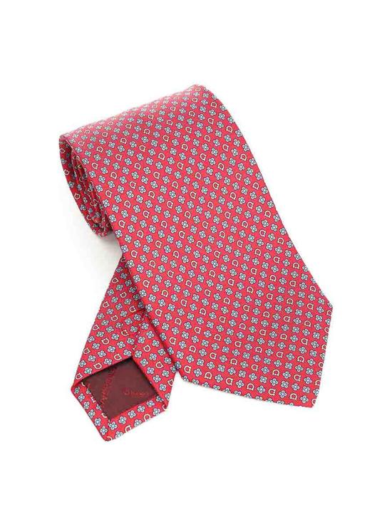 26SS 살바토레 페라가모 넥타이 351334000000000 Red