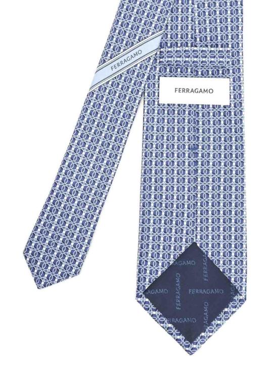26SS 살바토레 페라가모 넥타이 351318000000000 Light Blue - SALVATORE FERRAGAMO