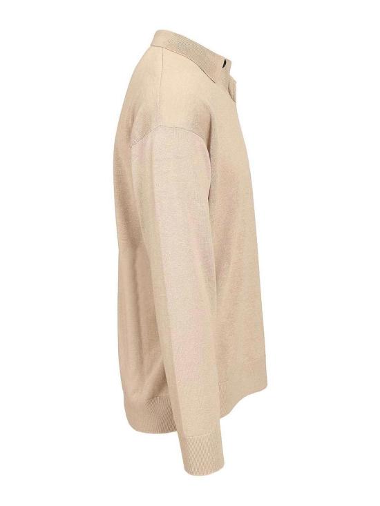 26SS 조르지오 아르마니 폴로 티셔츠 GM003314AF25098U6154 Beige - GIORGIO ARMANI