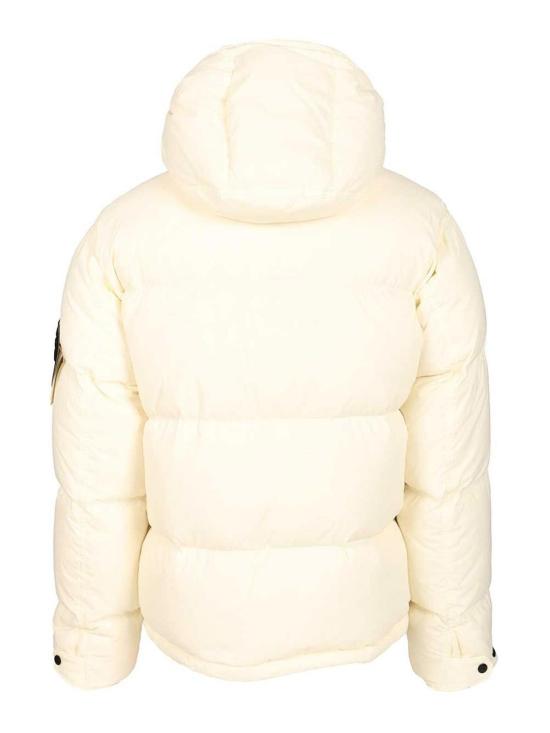 25FW 스톤 아일랜드 4100019 매트 립스탑 다운 파카 K2S154100019S0182V0093 White - STONE ISLAND