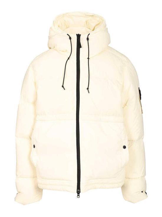 25FW 스톤 아일랜드 4100019 매트 립스탑 다운 파카 K2S154100019S0182V0093 White